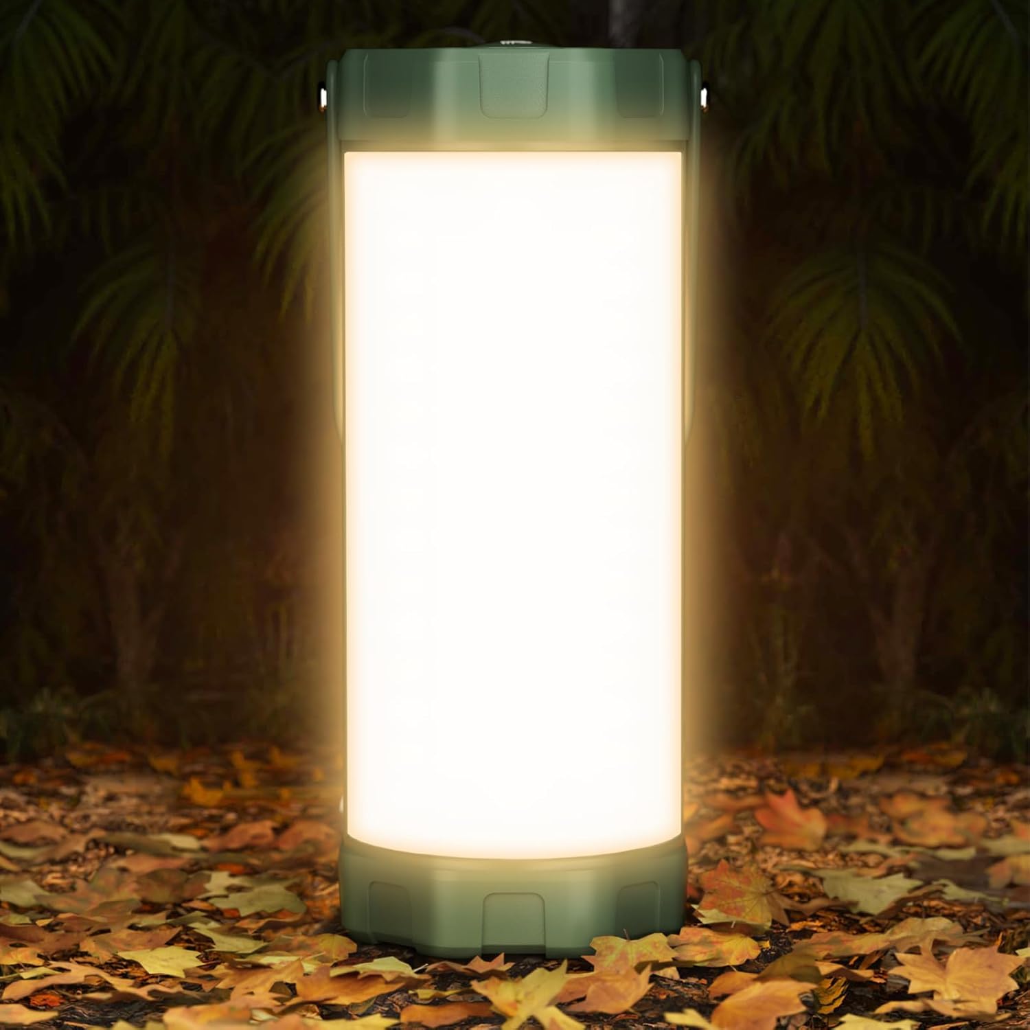 Detalle de Glocusent Lampe Camping rechargeable 106 LED 1200 lm, IP68, 5 modes (dont SOS) – compacte