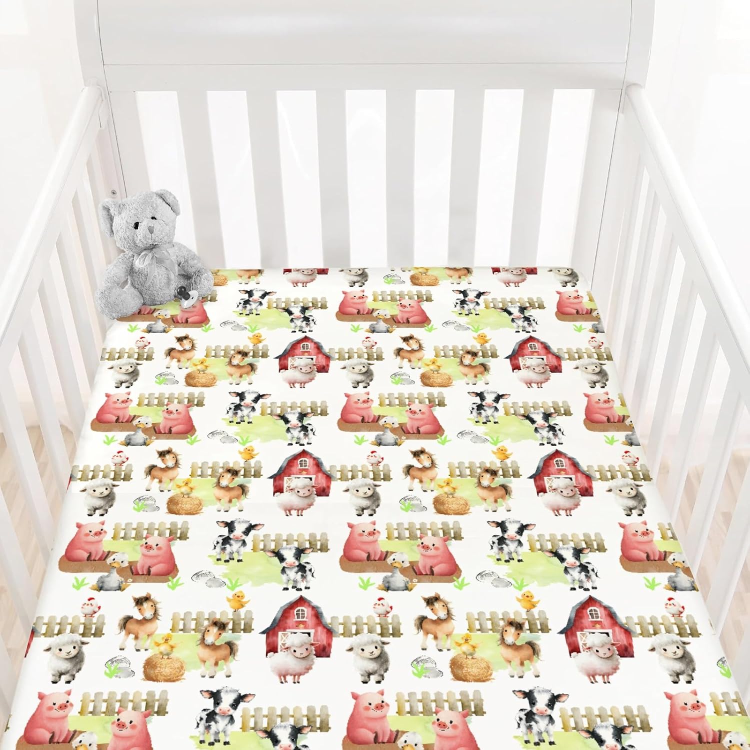 Detalle de HawSkgFub Crib Sheet 52 x 28 Inches