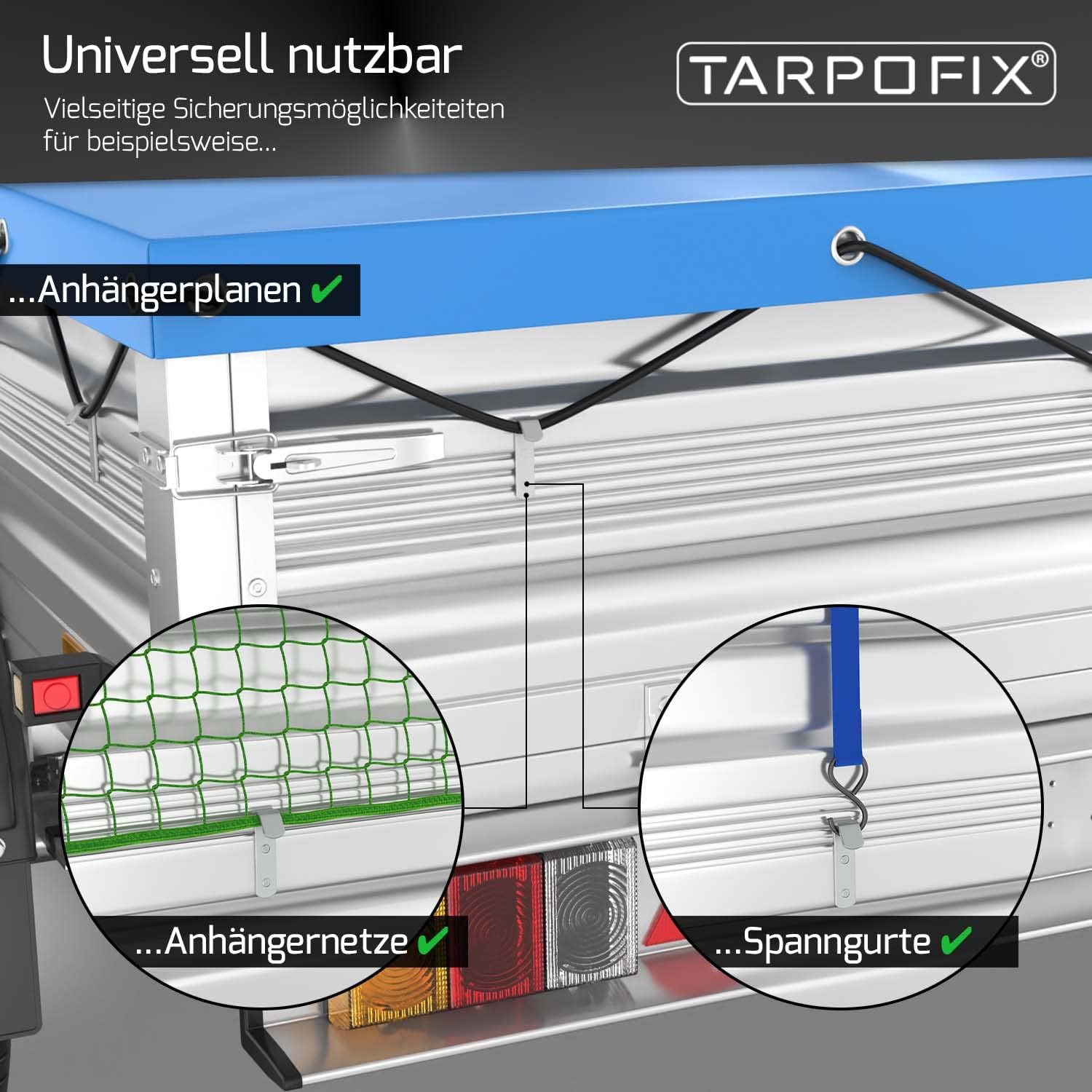 Detalle de Tarpofix Planenhaken 50x13x2,5mm