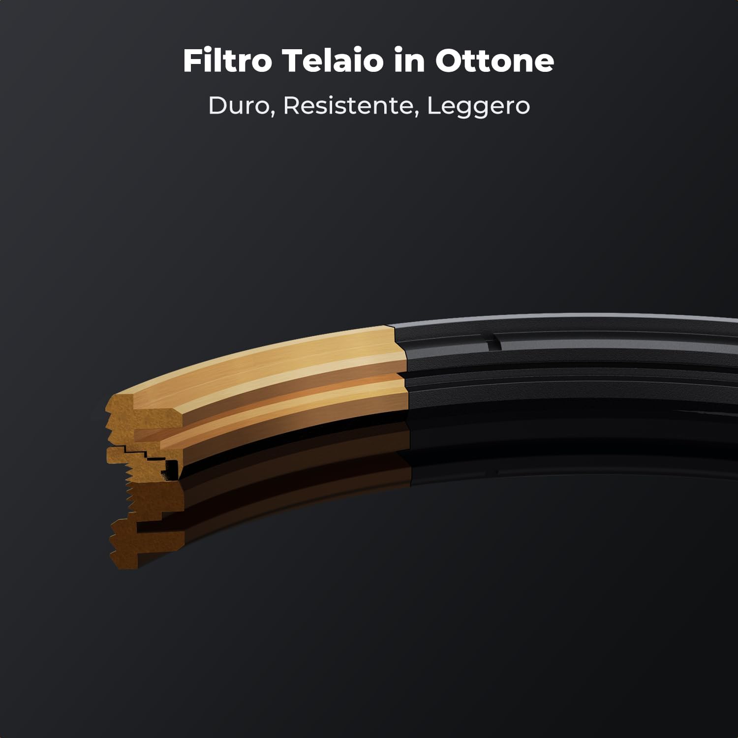 Thumbnail 2 de K&F CONCEPT Nano-X Pro 95mm Filtro polarizzatore circolare CPL con telaio in ottone