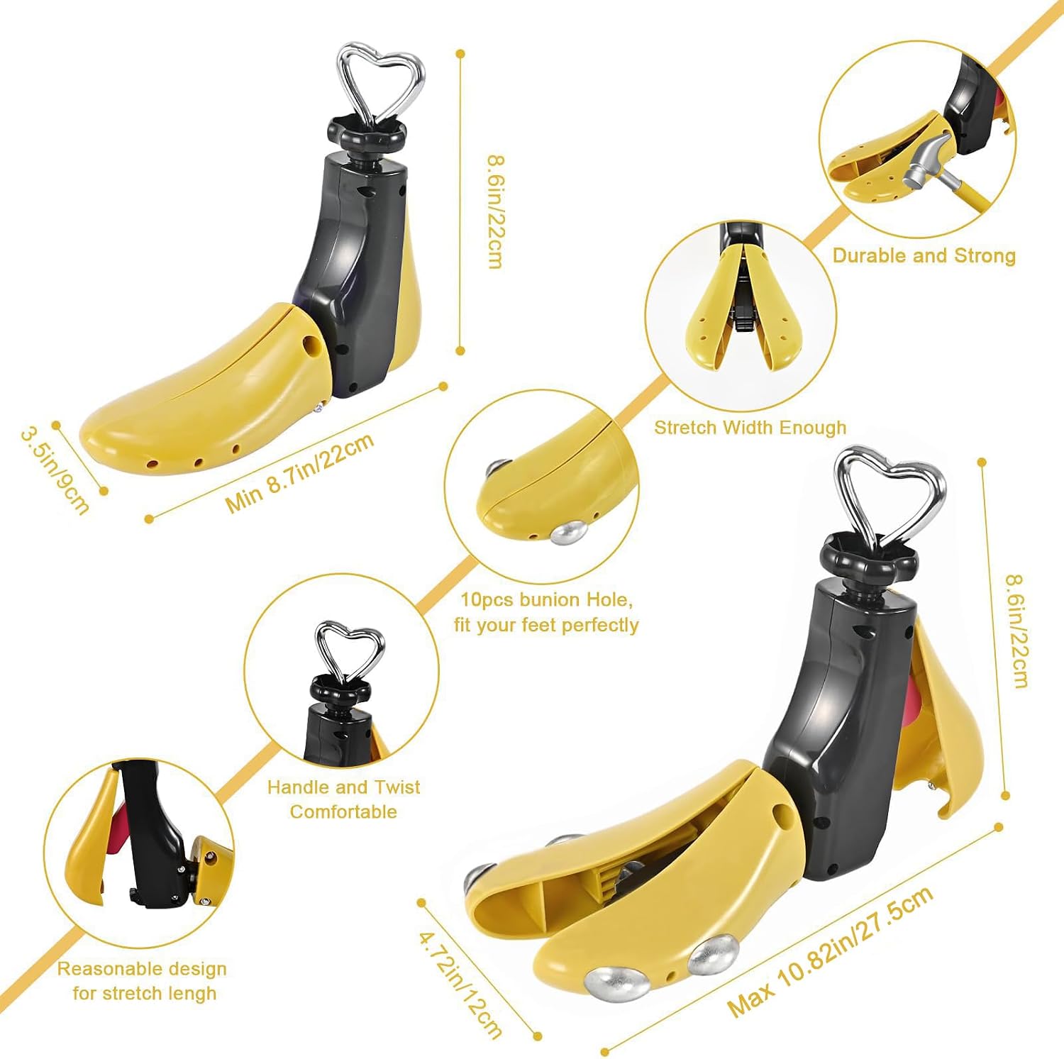 Detalle de UHIAGREE Shoe Stretcher, Size S