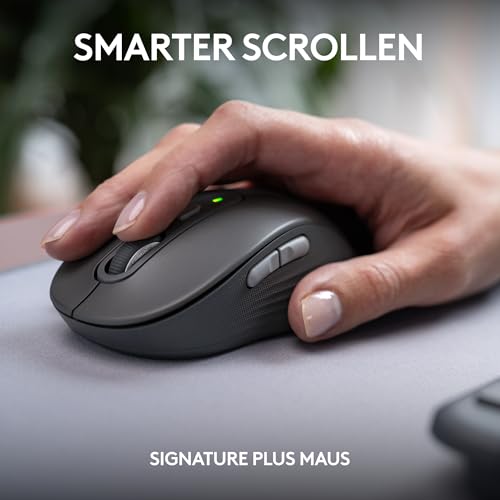Thumbnail 8 de Logitech MK950 Signature Slim: Kabelloses Tastatur‑Maus-Set für Privat- und Arbeitsalltag
