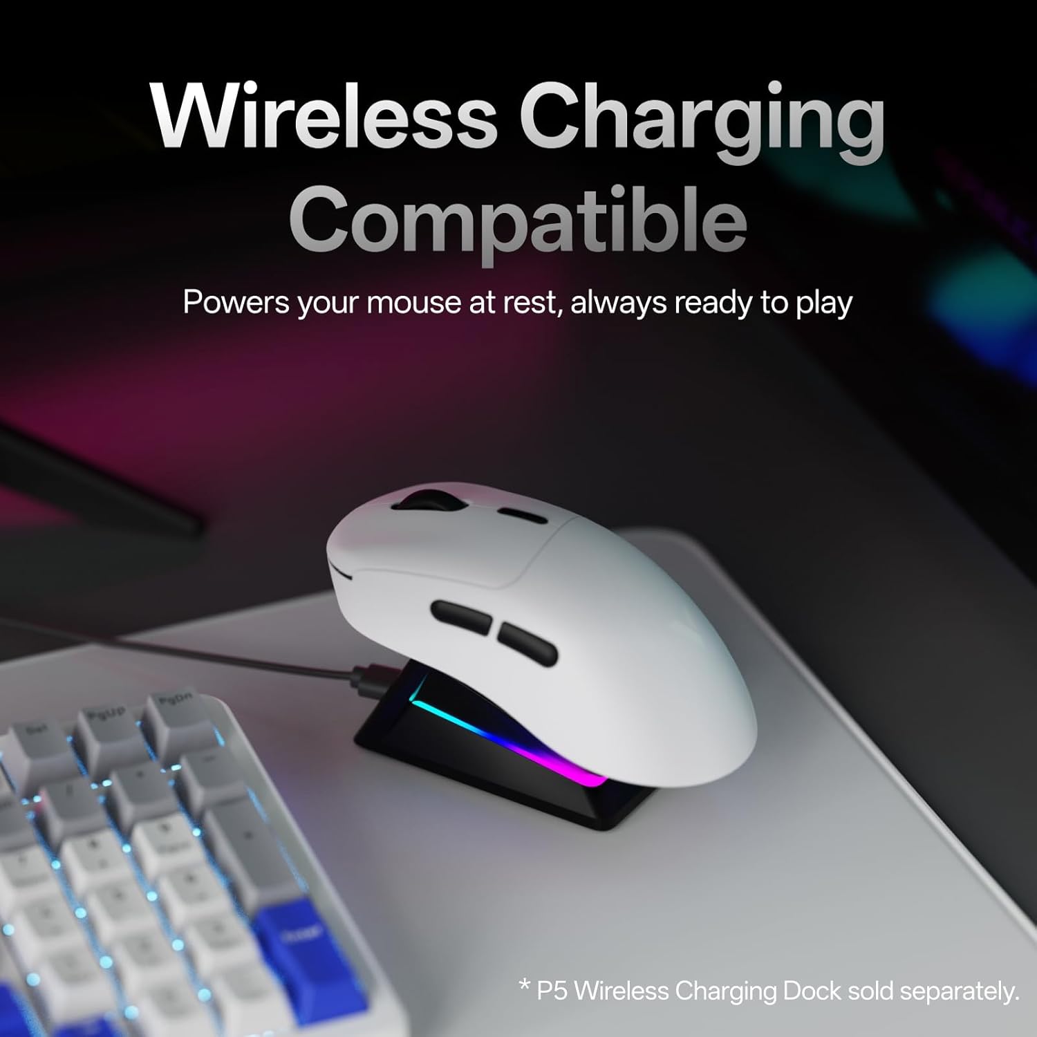 Thumbnail 6 de Rapoo VT3 MAX Gen-2 Wireless Gaming Mouse (True 8K, 53g, up to 750 hours)