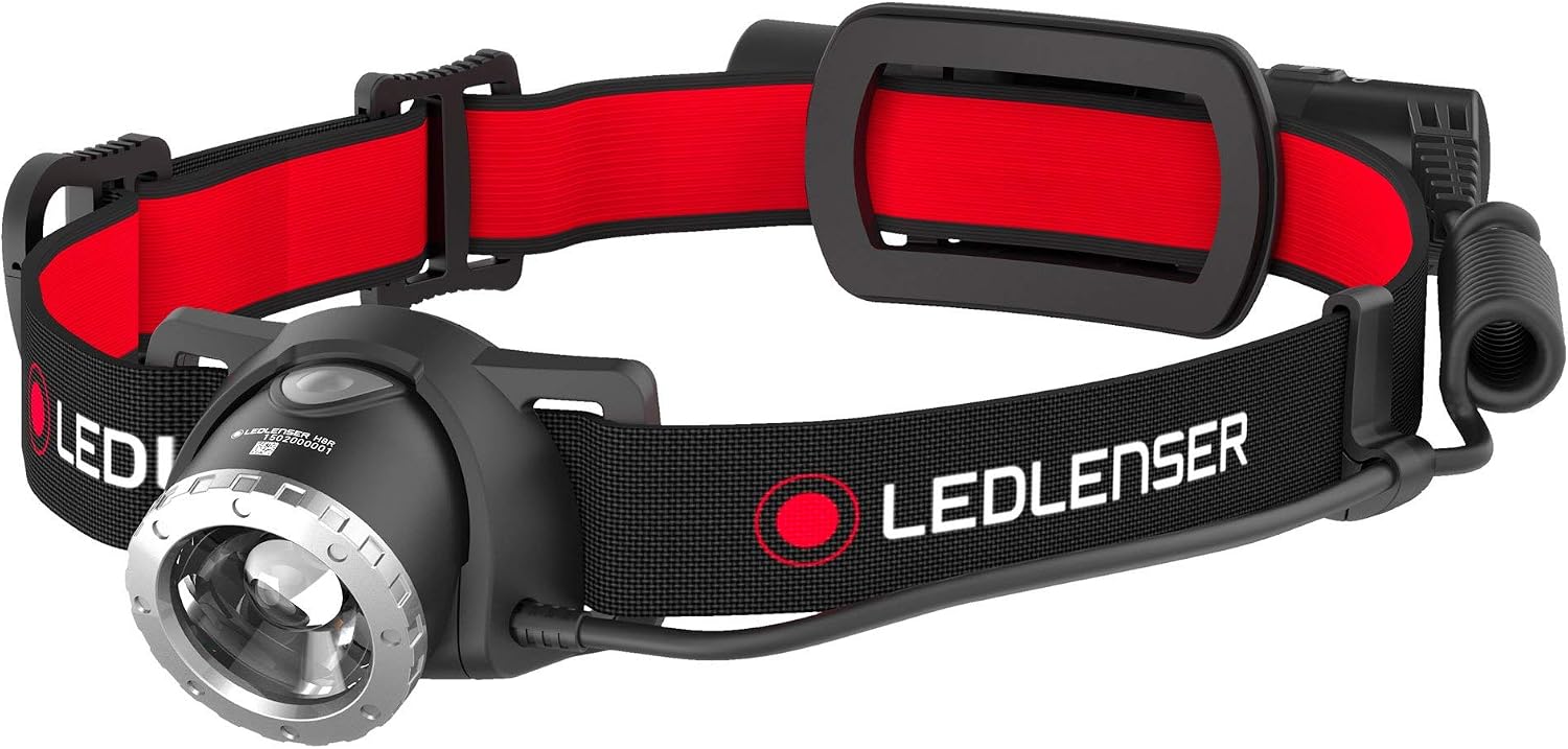 Detalle de Ledlenser H8R 600-lumen rechargeable head torch