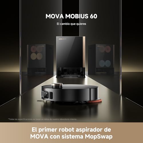 Thumbnail 1 de Mova Mobius 60 Robot aspirador 30.000 Pa para mascotas