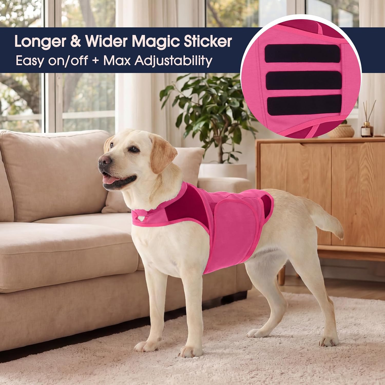 Detalle 1 de IECOii Dog Calming Vest, Size L