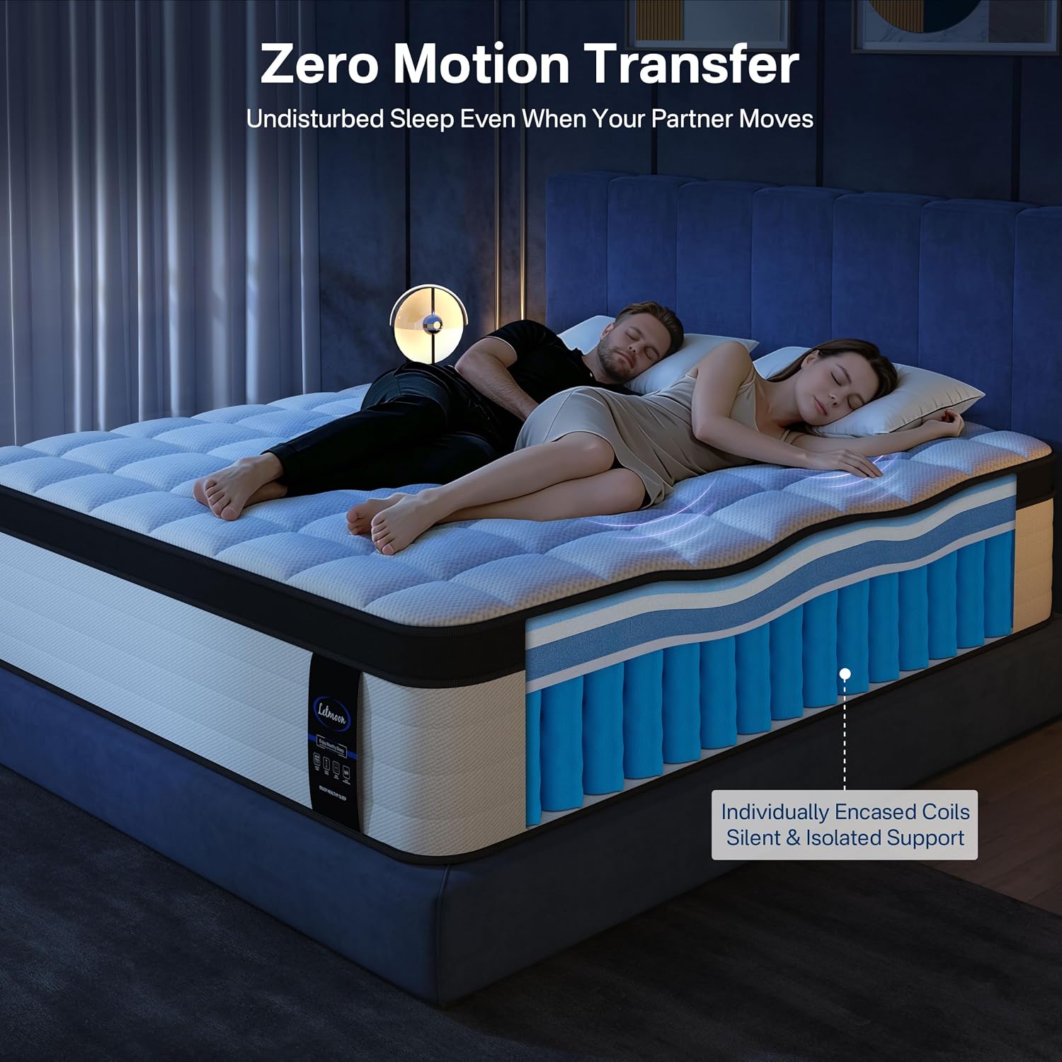 Detalle 1 de LETMOON King Mattress 16-Inch