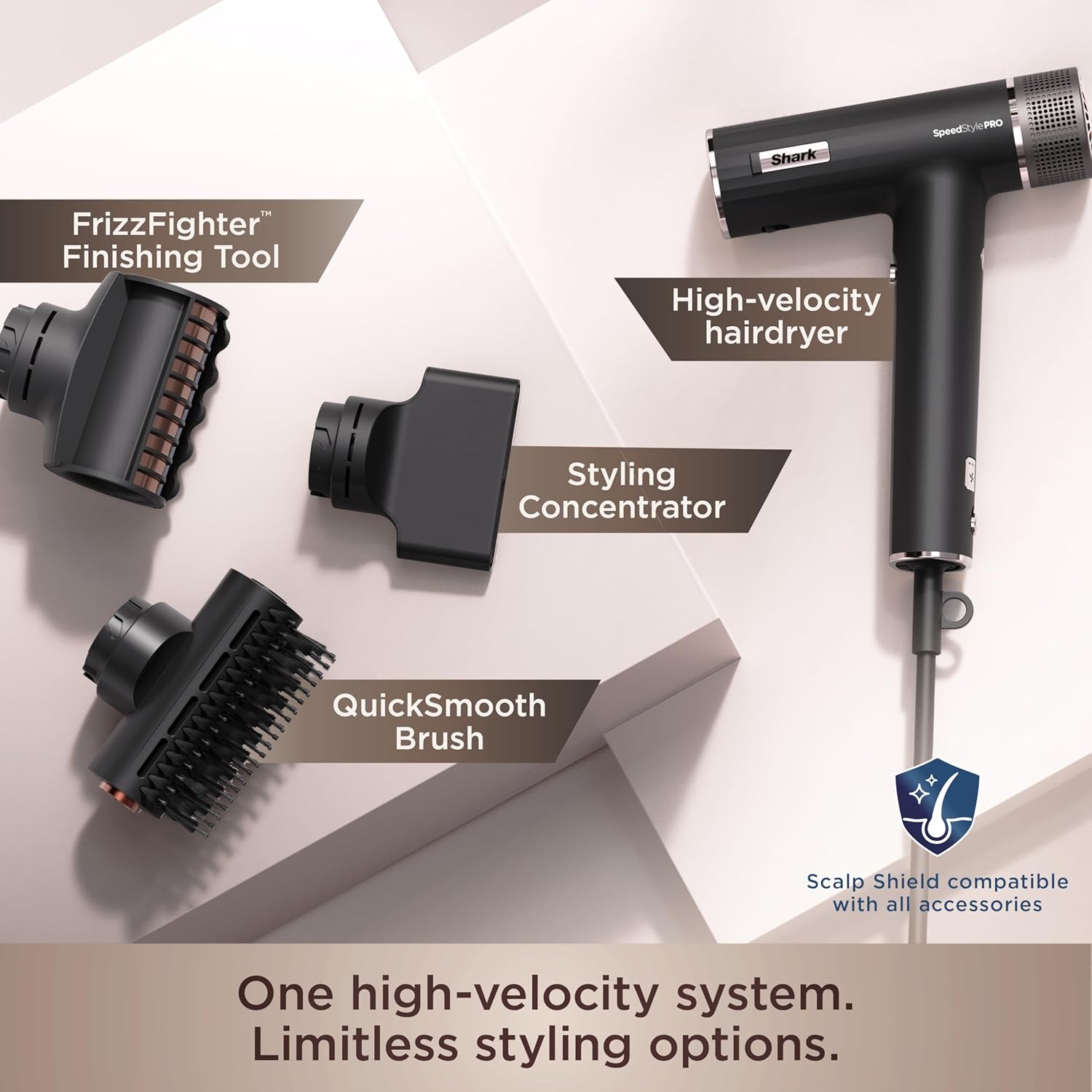 Detalle 2 de Shark ionic hair dryer HD731
