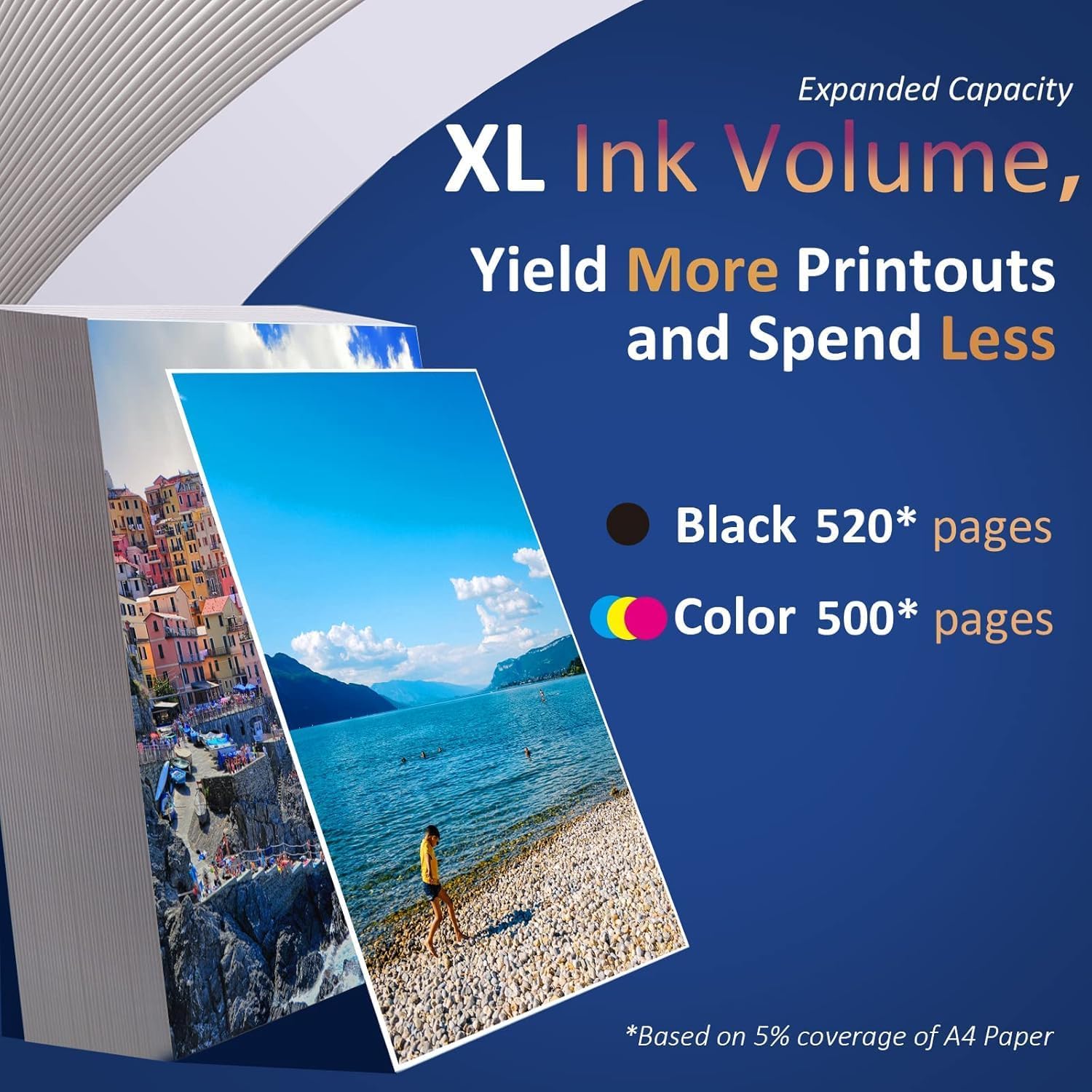 Thumbnail 2 de ColoWorld 21 22 XL cartucce compatibili 520 pagine 🖨️