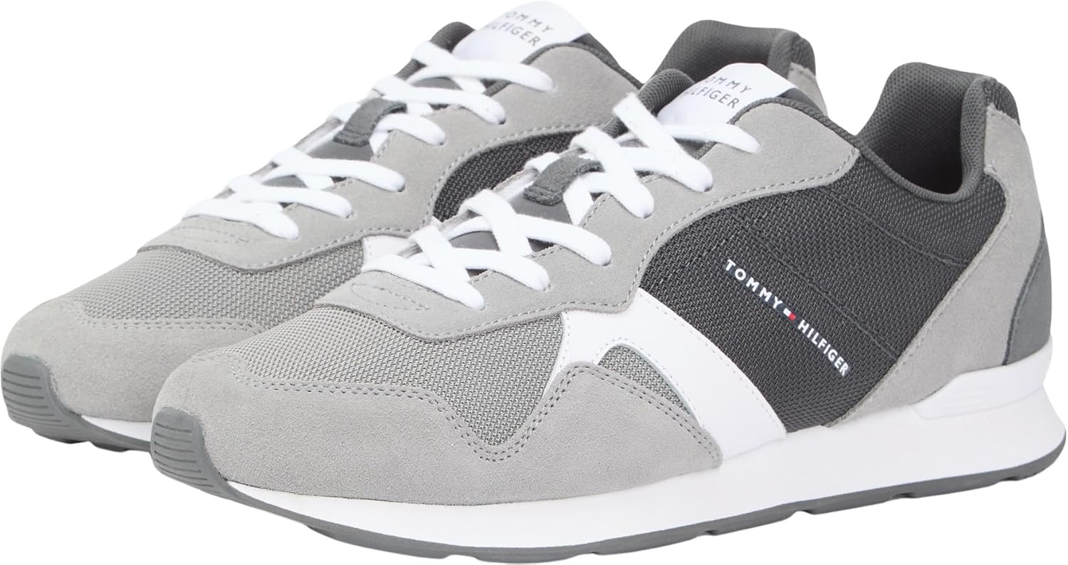 Detalle de Tommy Hilfiger Runner Icon Mix Fm0fm05679, Basso Top Uomo – stile discreto e comfort daily