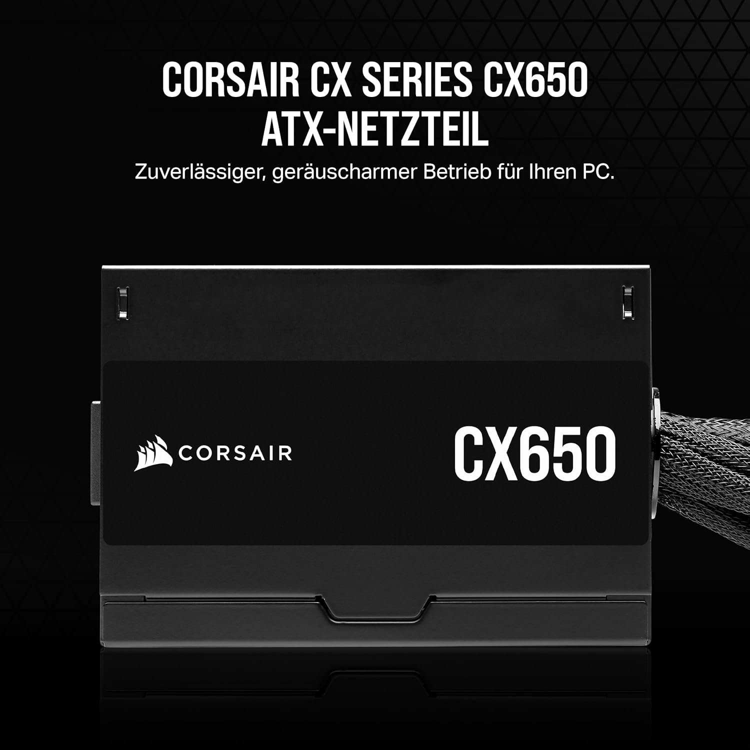 Thumbnail 1 de CORSAIR CX650 ATX 650W Netzteil – 80 Plus Bronze, leise, nicht modular, Schwarz