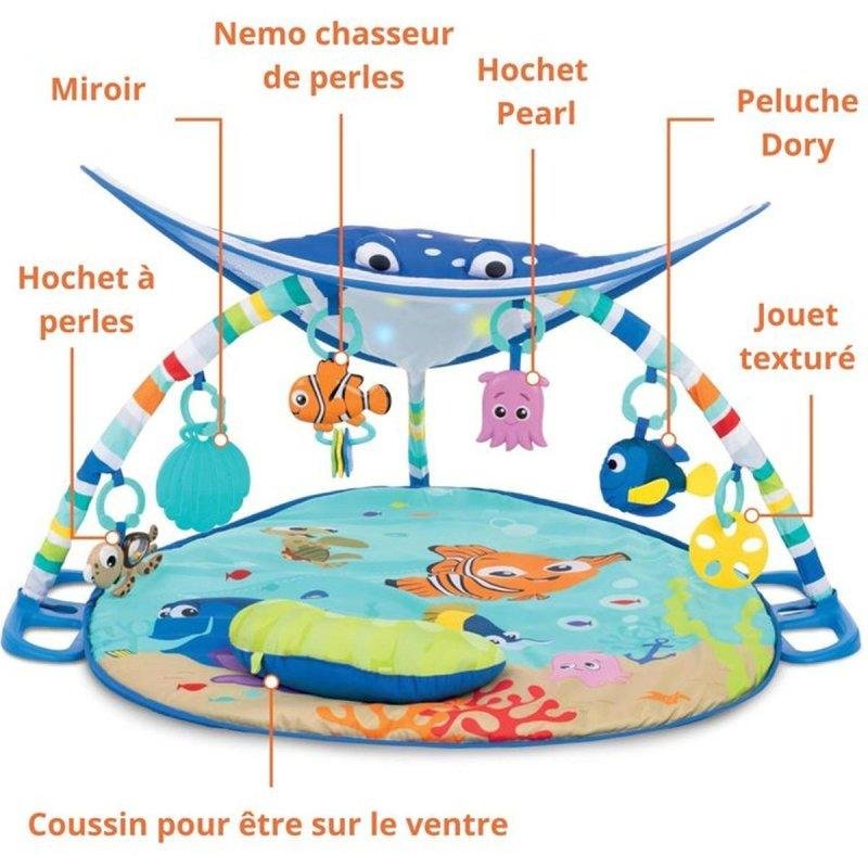Thumbnail 3 de Alfombra de actividades Disney Baby Mr. Ray Ocean Lights: música y luces para despertar sentidos