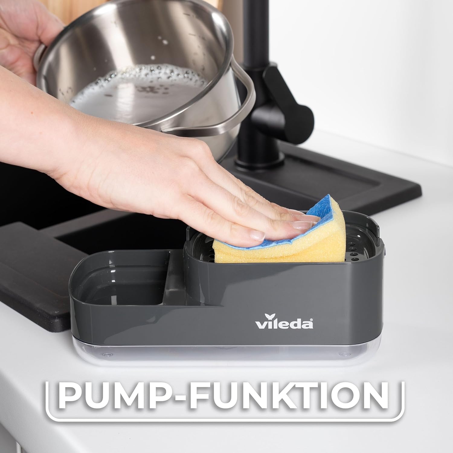 Thumbnail 2 de Vileda Pump Spülmittelspender 2-in-1