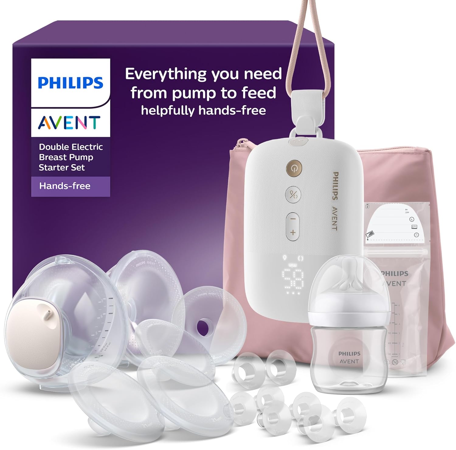 Detalle de PHILIPS Avent SCD553/11 tiralatte indossabile 85/min