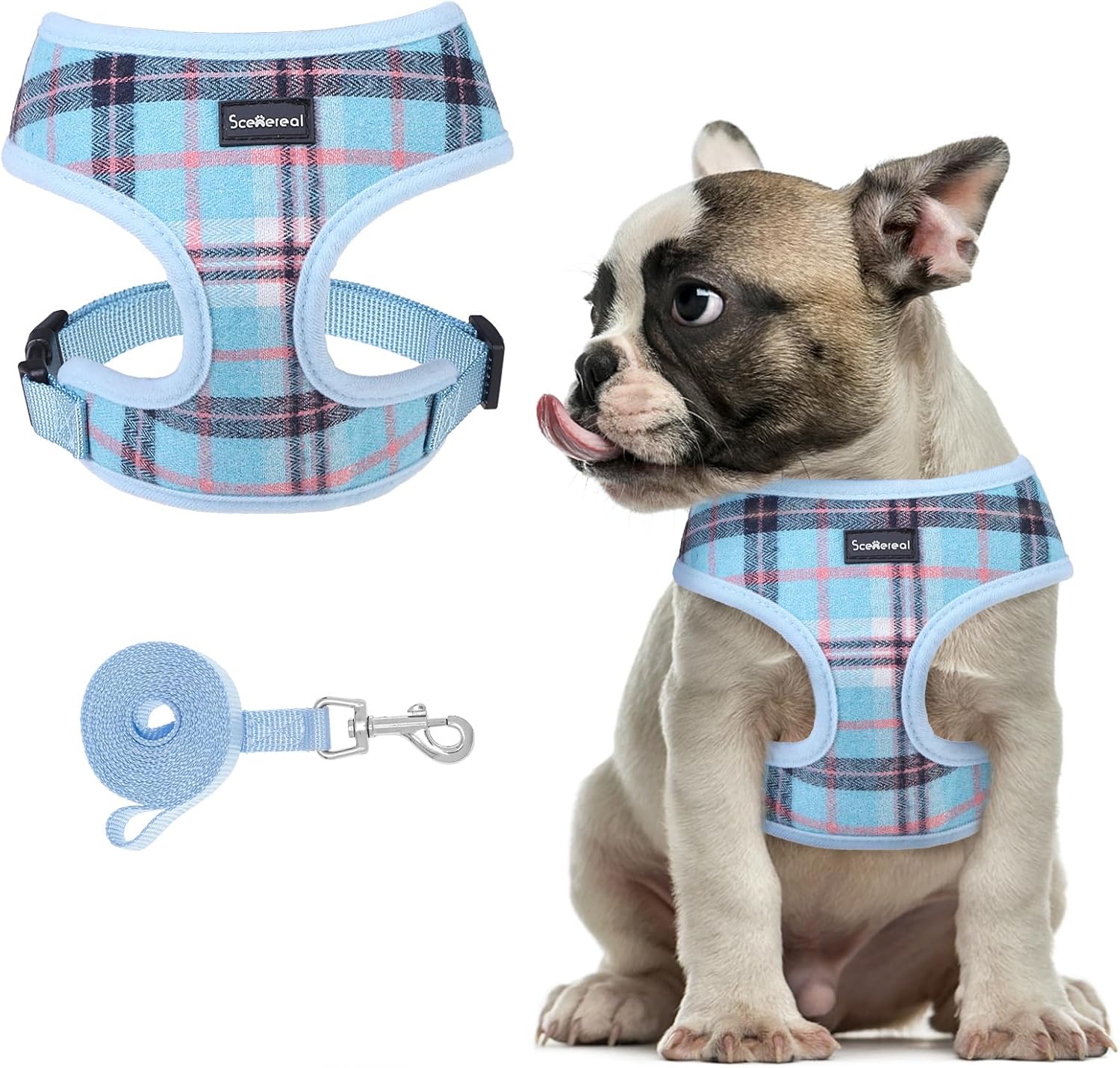 Detalle de SCENEREAL Dog Harness and Leash Set, Medium