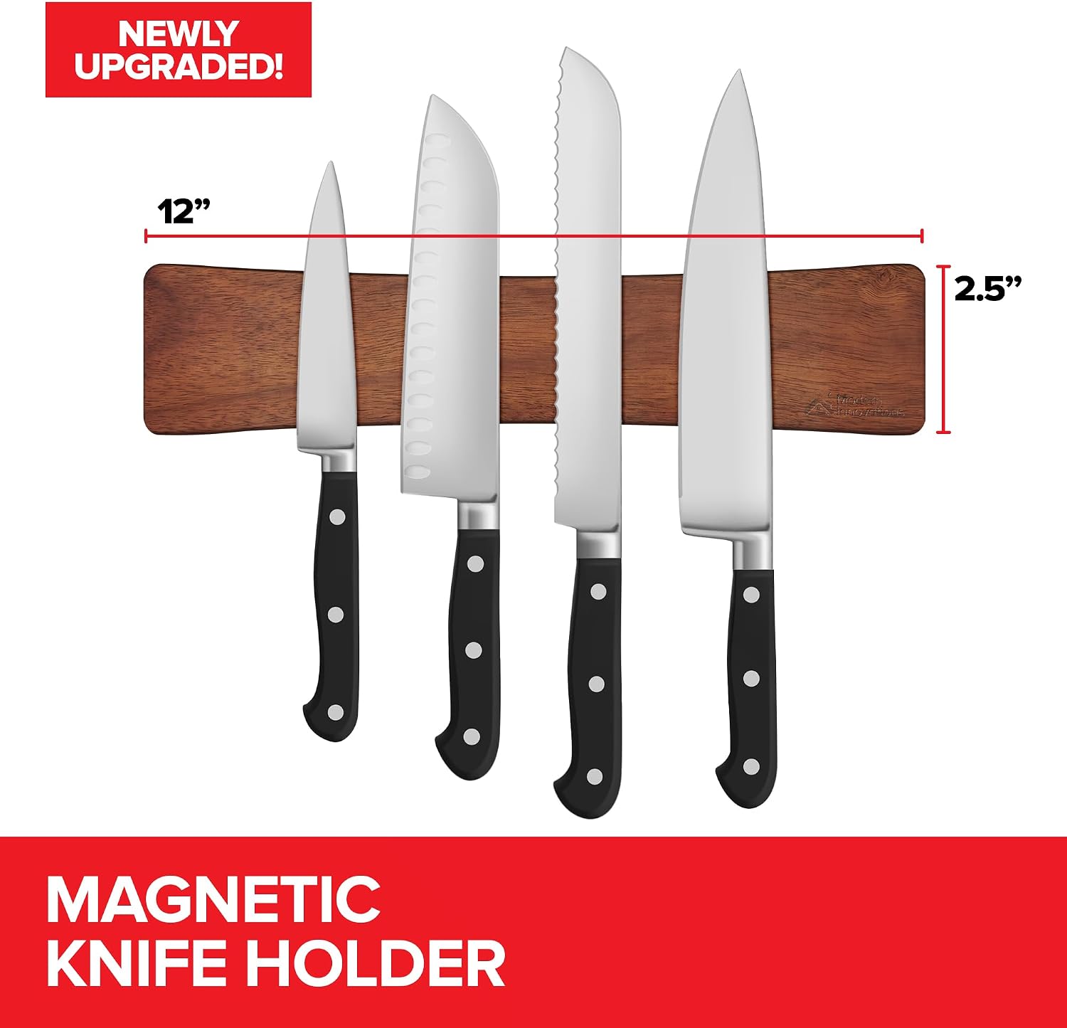 Detalle 2 de Modern Innovations Magnetic Knife Holder, 12 Inch