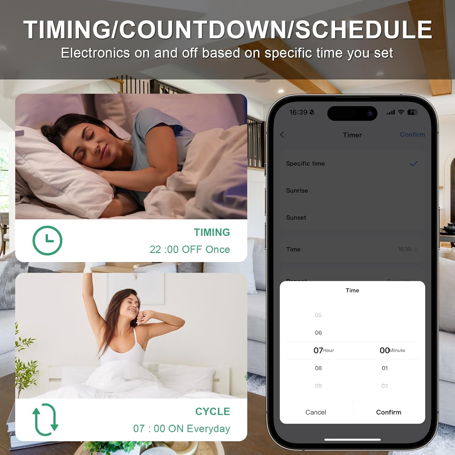 Thumbnail 3 de Interruttore smart WiFi controllo app e vocale