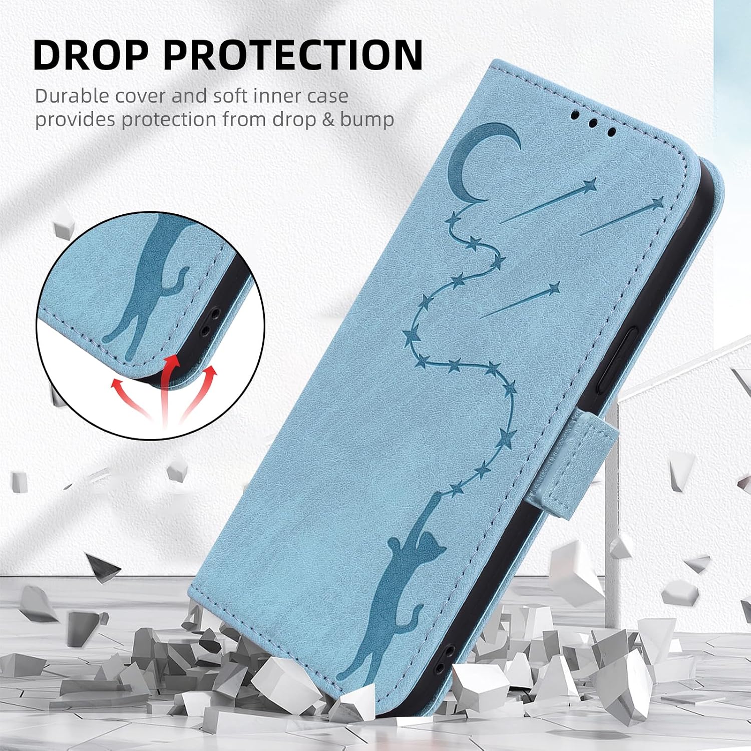 Thumbnail 6 de Samsung Galaxy A24 wallet case, PU leather