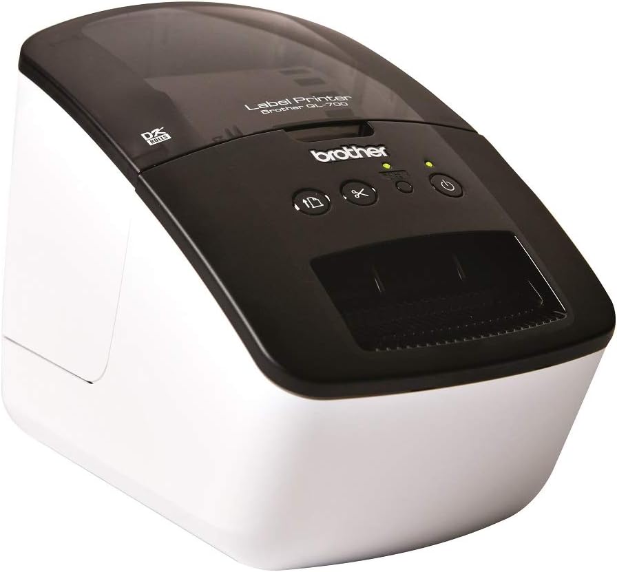 Detalle de Brother QL-700: Imprimante d'étiquettes thermique directe pour le quotidien du petit bureau