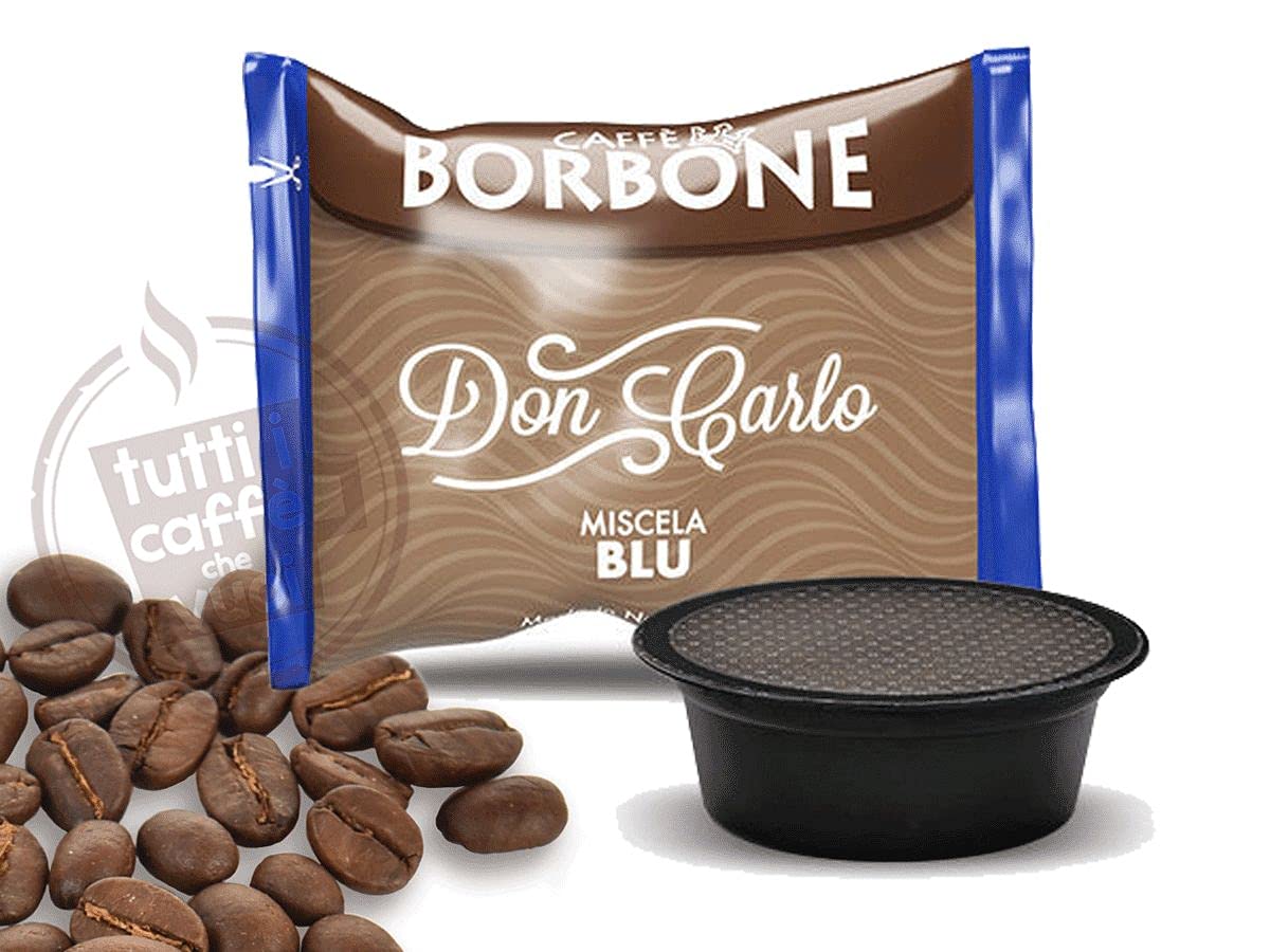 Thumbnail 6 de Don Carlo Caffè Borbone Blau Kaffeekapseln – kompatibel mit A Modo Mio, 50–500 Stück
