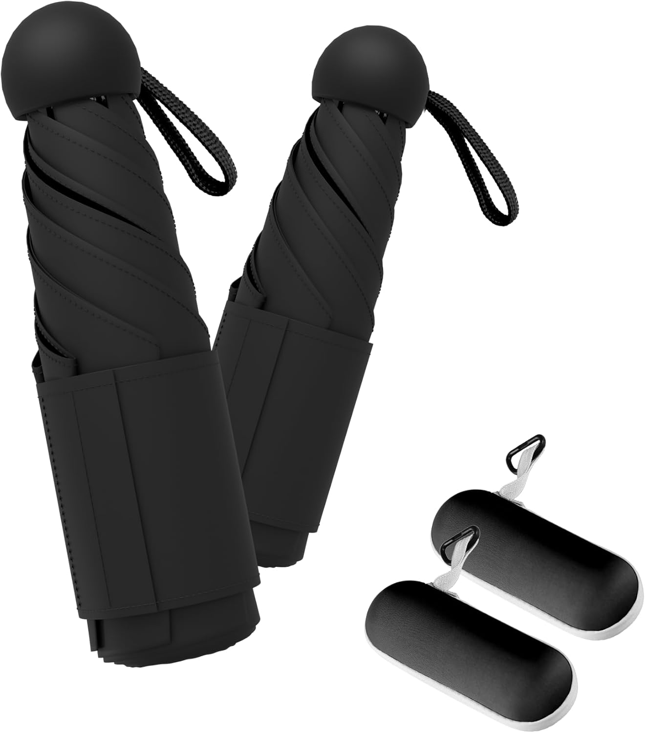 LILAC Mini Umbrella with Capsule Case – Compact UV Protective Parasol for Everyday Carry