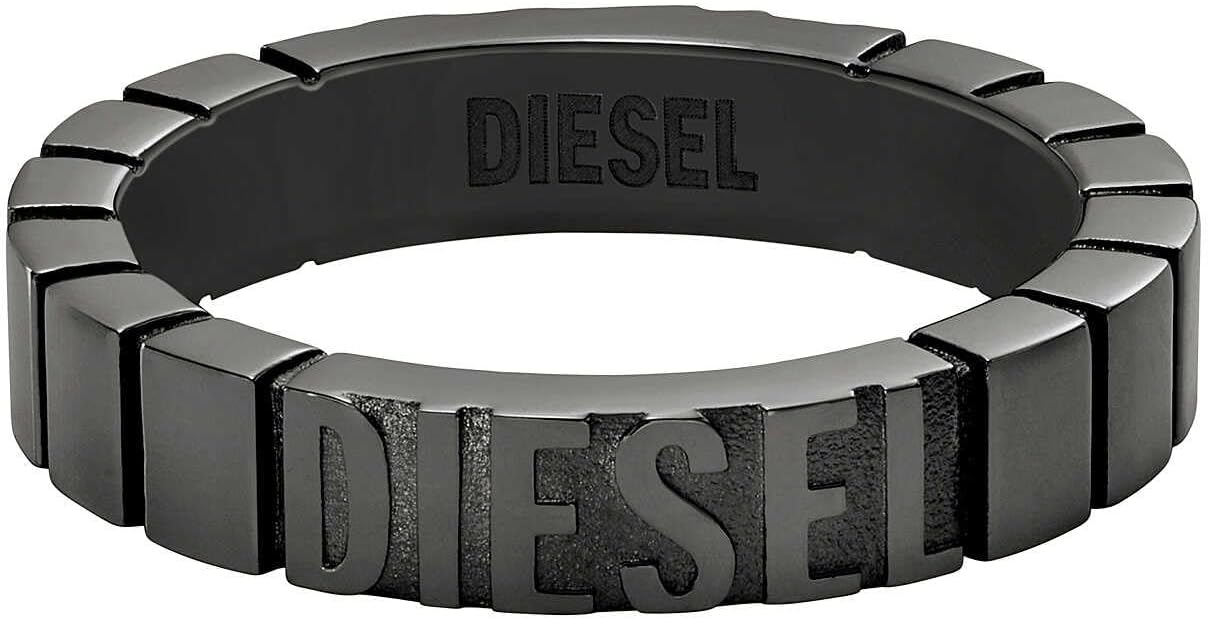 Thumbnail 4 de DIESEL anelli da uomo in acciaio inossidabile argentato (combo)
