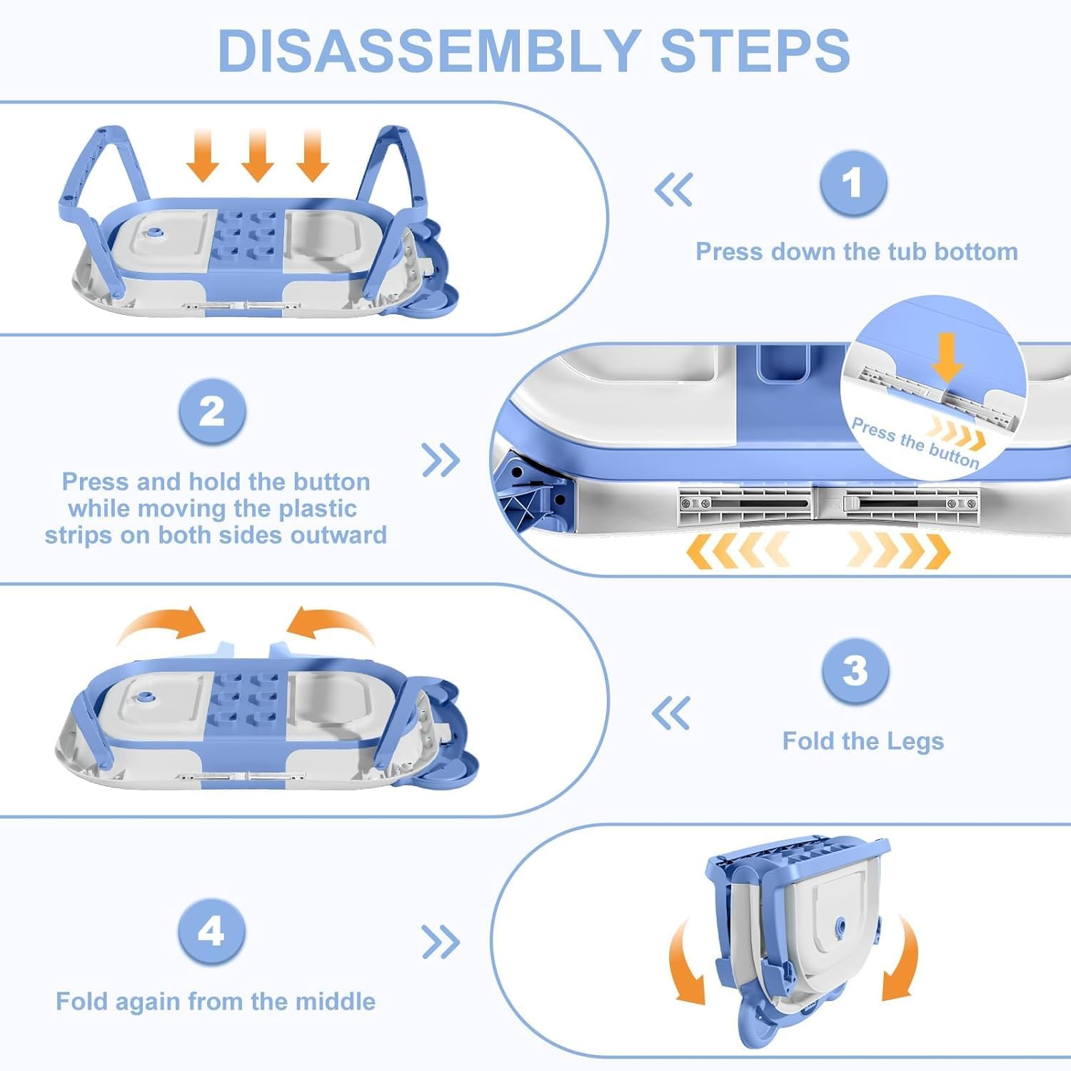 Thumbnail 3 de TPN Collapsible Baby Bathtub 0-36 Months