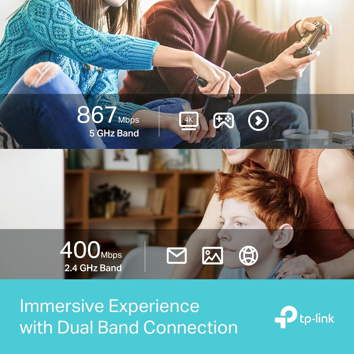 Thumbnail 2 de TP-Link Archer T3U Nano: AC1300 Dual-Band USB WiFi Dongle