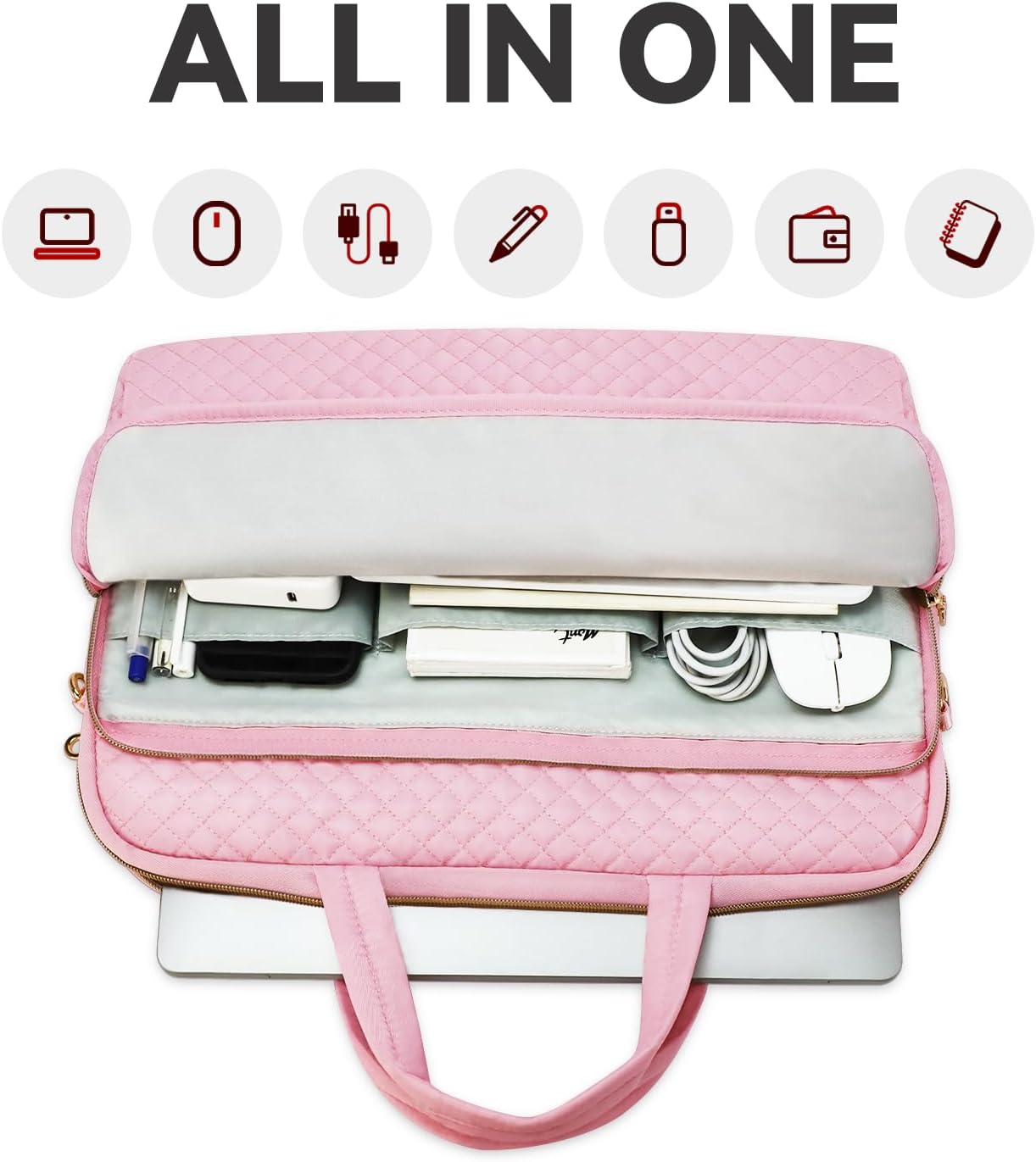 Thumbnail 2 de Lausiax 14-Inch Laptop Case Bag: Lightweight, organised protection for work, study and travel