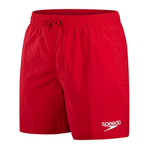 Detalle de Speedo Hombre Shorts de baño Essential de 41 cm Fed Red S