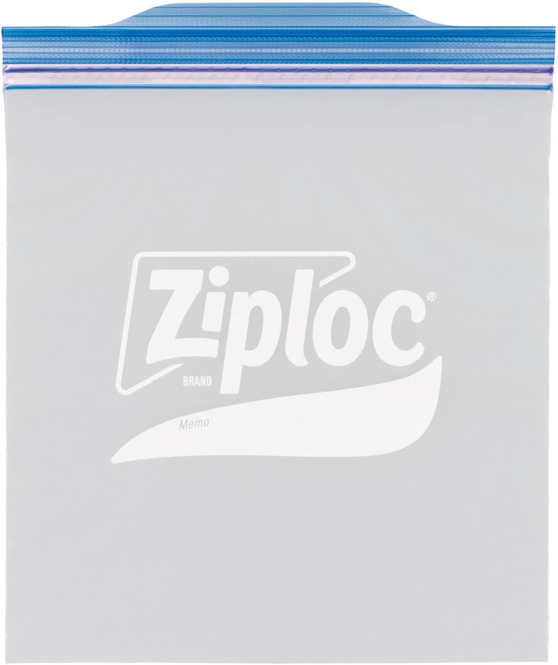 Detalle de Ziploc フリーザーバッグ M 100枚入り|ポリエチレン製・凹凸付きオープンタブ