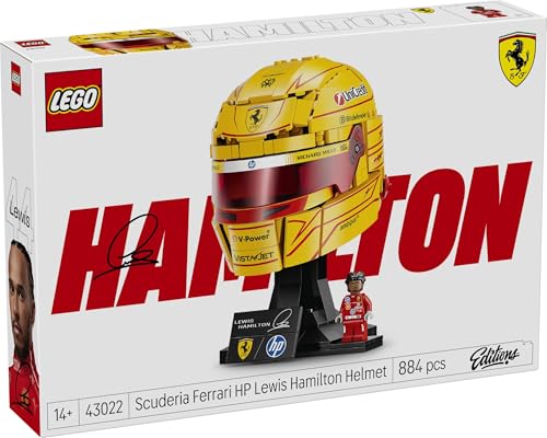 Thumbnail 8 de LEGO Editions Scuderia Ferrari HP Casque de Lewis Hamilton (43022) – Maquette à exposer avec minifigurine collector
