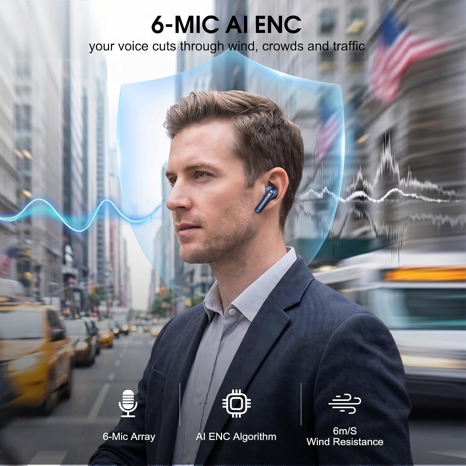 Thumbnail 3 de Wireless Earbuds with 60-Hour Playtime