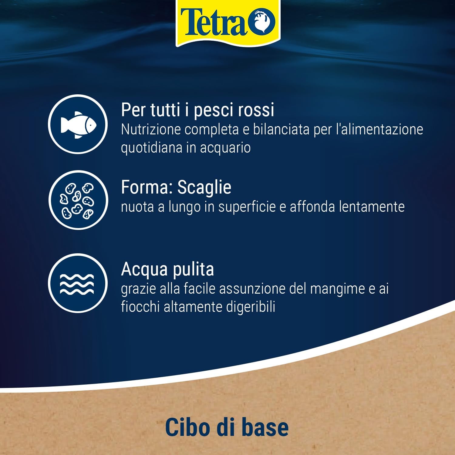 Thumbnail 4 de Tetra Goldfish Flakes: mangime in fiocchi per pesci rossi e altri pesci d'acqua fredda (lattina da 500 ml)
