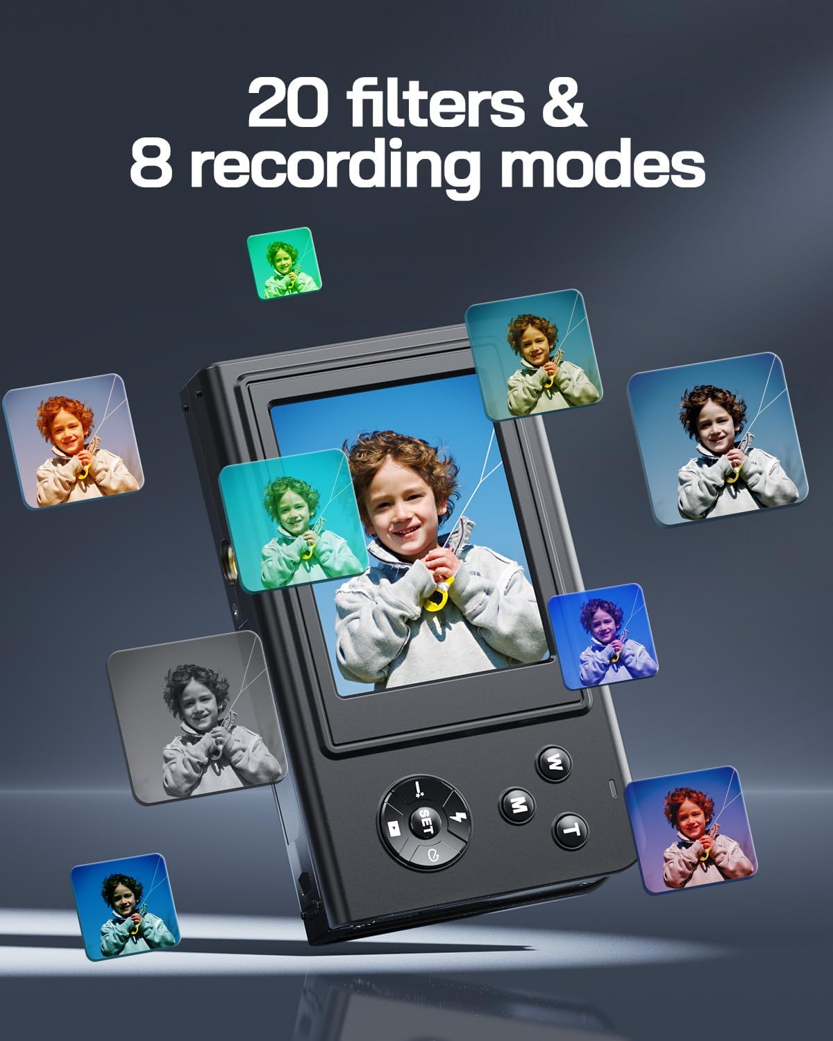 Thumbnail 4 de WOLFANG 50MP Kids 2.7K Compact Vlogging Camera