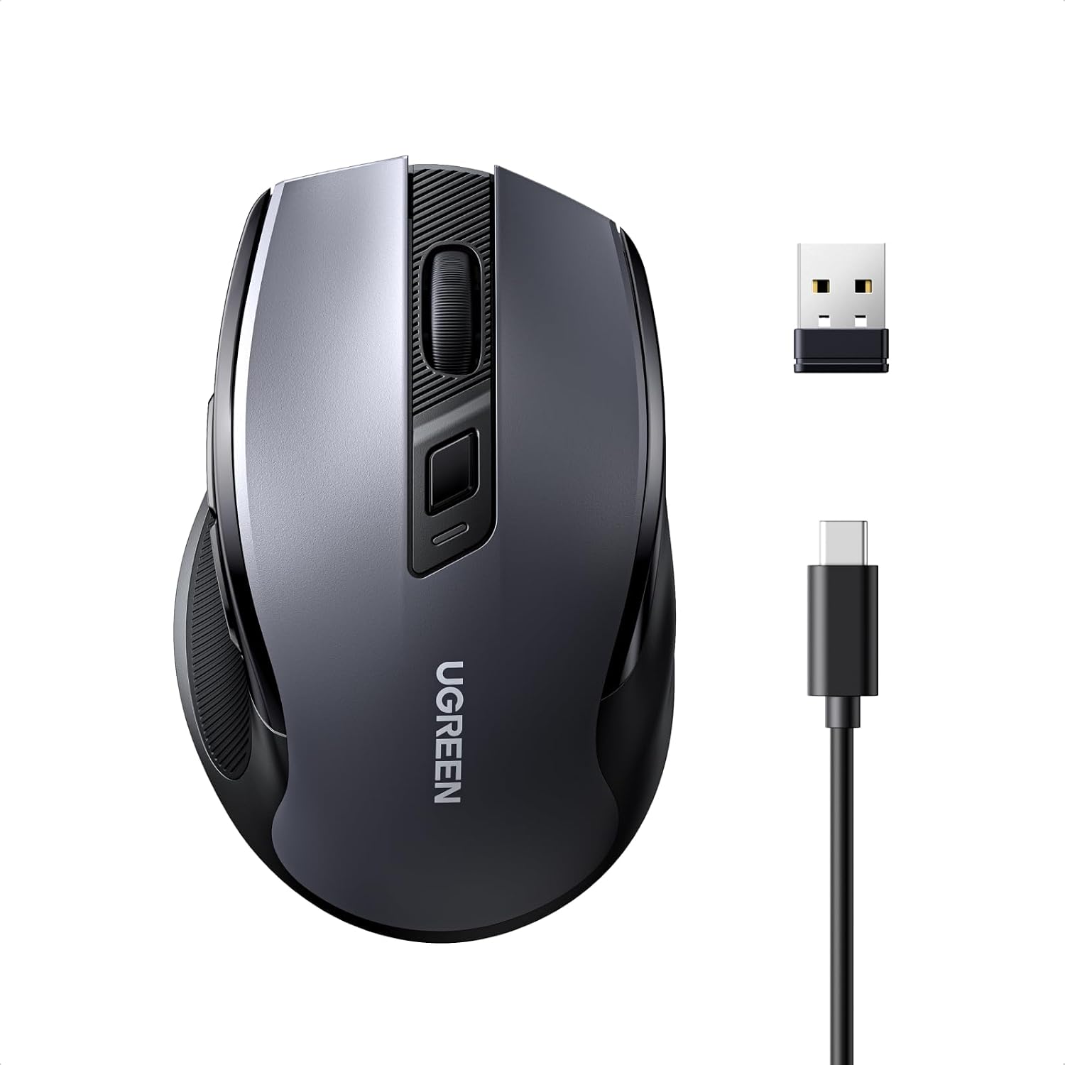 Detalle de UGREEN Ratón Inalámbrico Bluetooth 2 4 GHz 4000 DPI