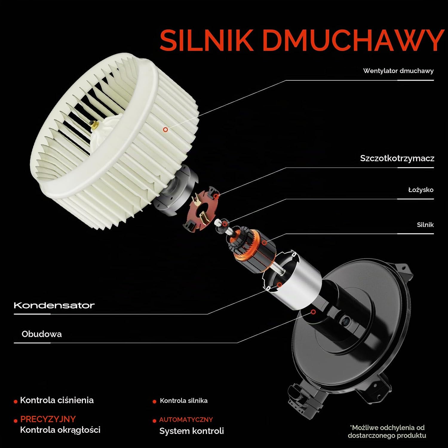 Thumbnail 5 de Frankberg 79310SMGG41 – silnik dmuchawy ogrzewania do Hondy Civic VIII, 12 V
