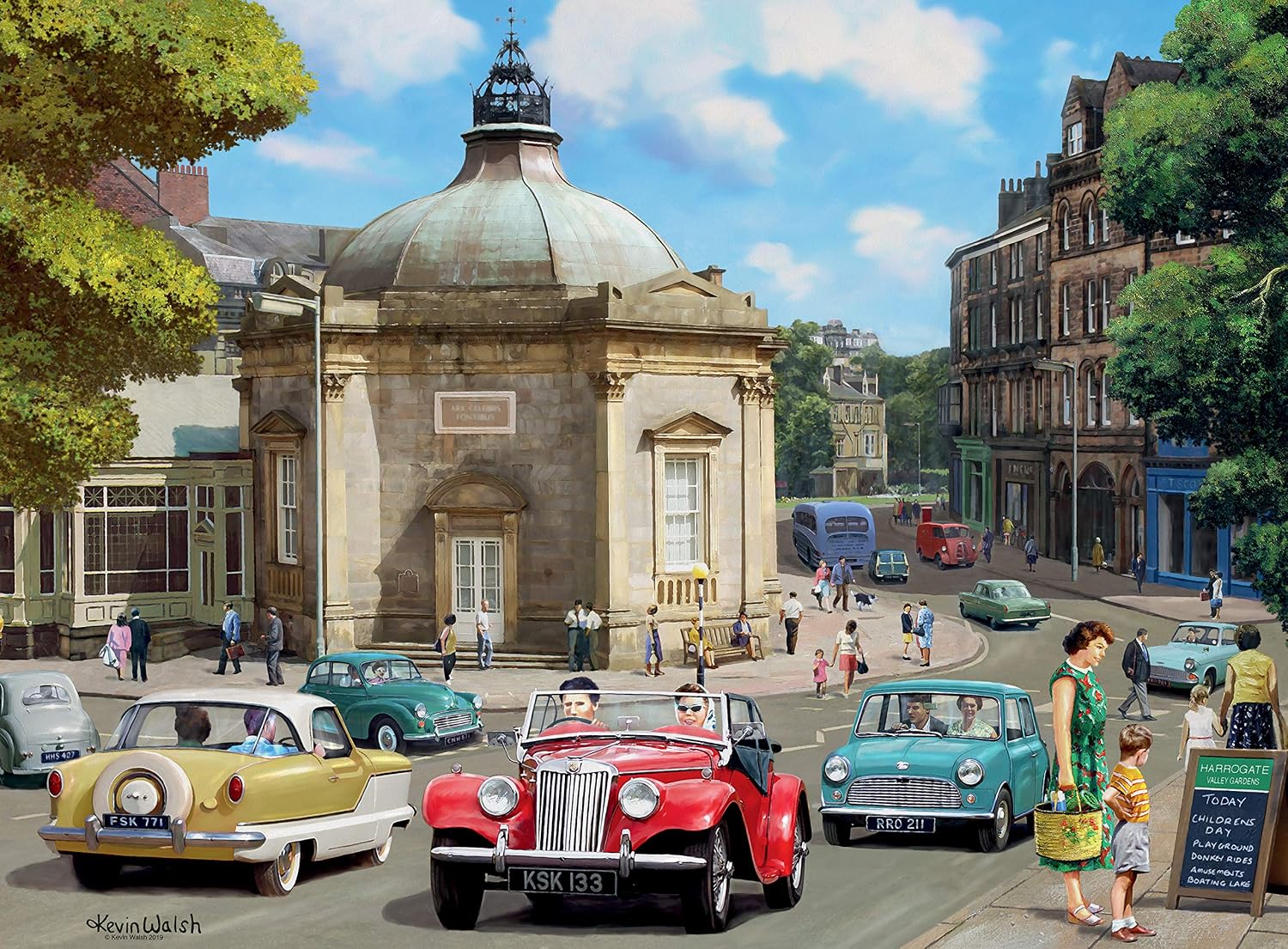 Thumbnail 4 de Ravensburger Happy Days Collection No.1 “Look North” 4x 500-Piece Jigsaw Puzzle (Age 10+)