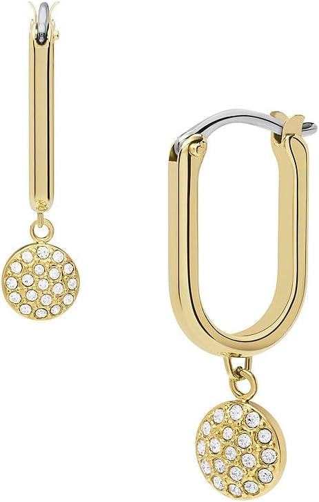 Thumbnail 3 de Fossil Sadie Glitz Disc Boucles d'oreilles