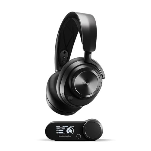 Detalle de SteelSeries Arctis Nova Pro Wireless Headset – Multi-System, ANC, NFC-Mikrofon & Infinity Power System