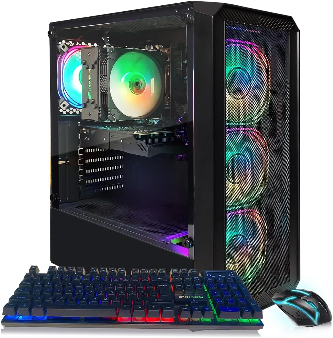 Thumbnail 6 de STGAubron Prebuilt Gaming PC Desktop with RX 550 & Intel Core i5