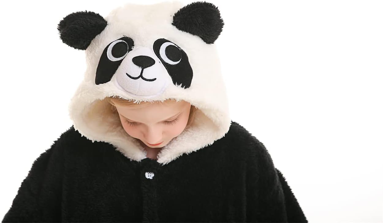 Detalle 2 de CuteOn Kids Animal Onesie Pajamas with Hood, Ears and Tail