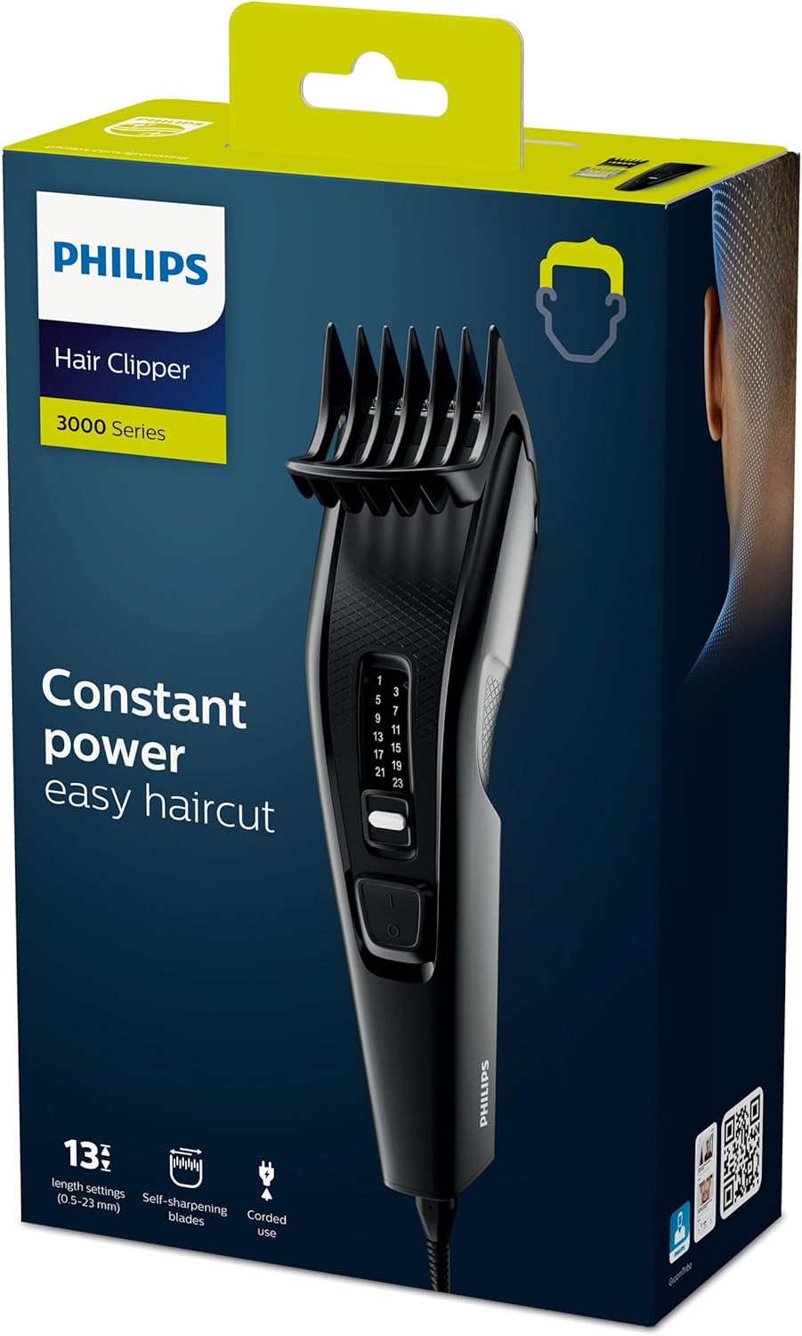 Detalle 2 de Philips HC3510/15 Series 3000 Regolacapelli: taglio preciso con tecnologia Trim-n-Flow