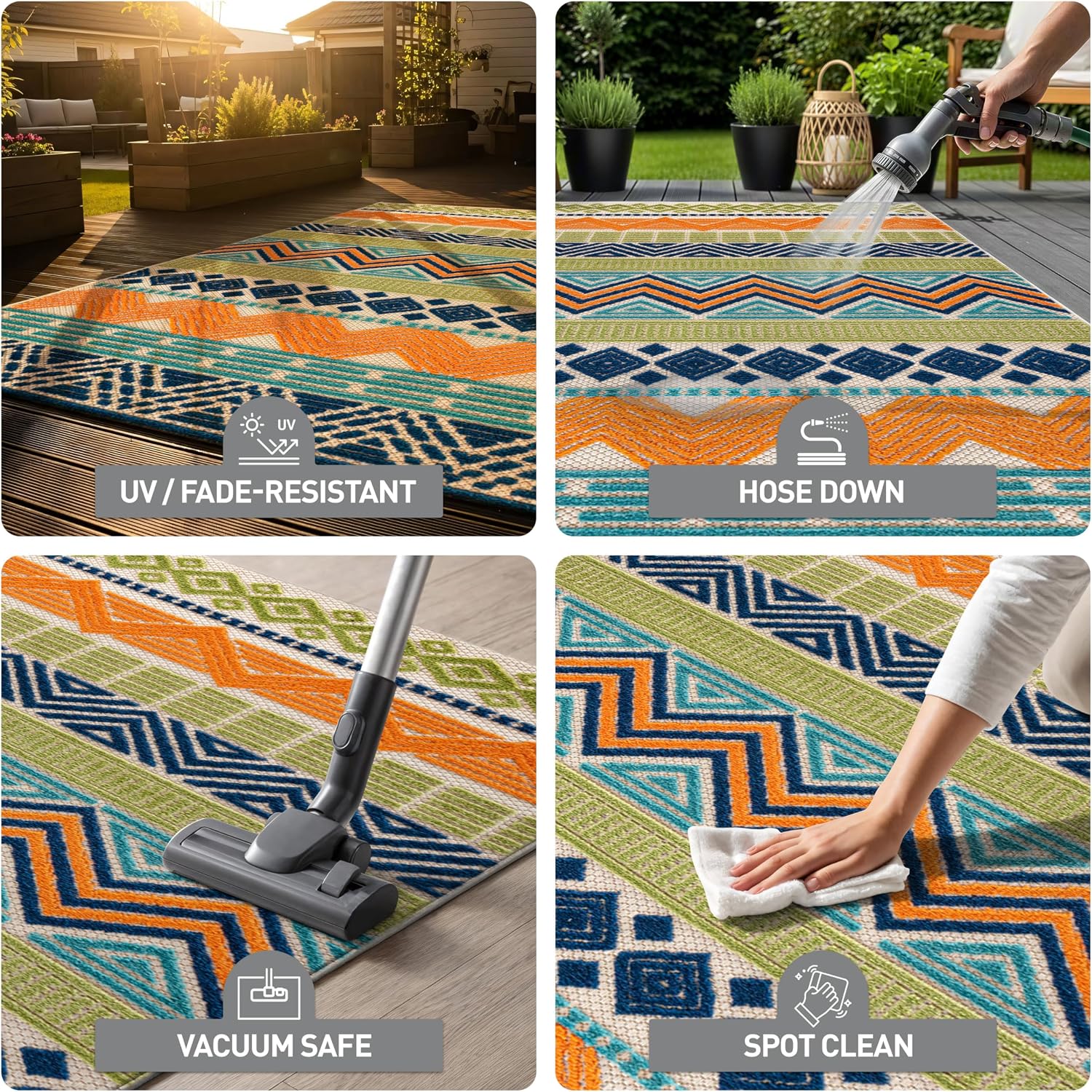 Thumbnail 4 de Rugshop Indoor/Outdoor Area Rug 12' x 15