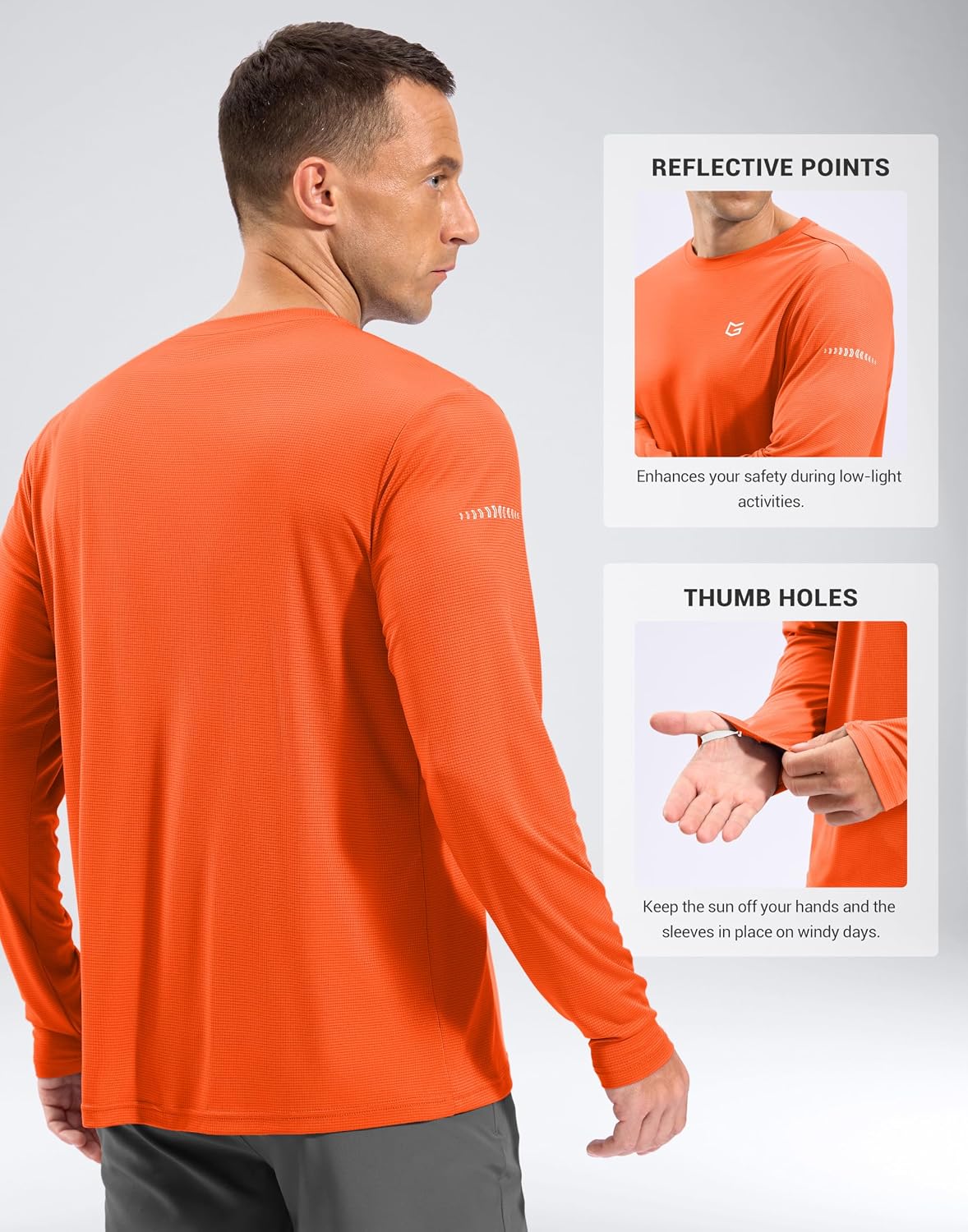 Detalle de Long-Sleeve Rash Guard UPF 50+