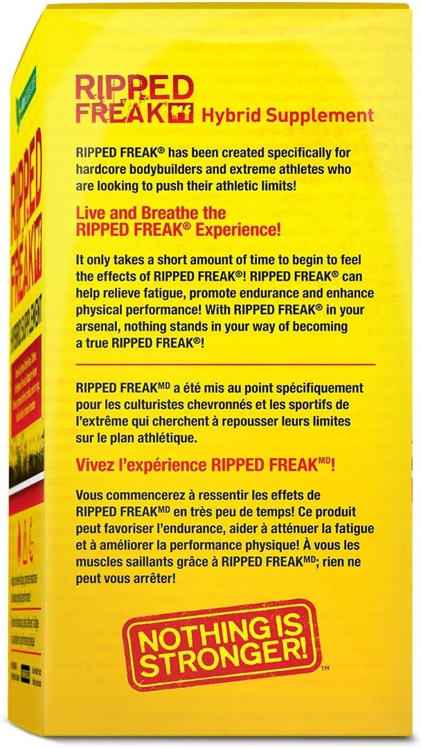 Detalle de PHARMAFREAK PFT10001 RIPPED FREAK Metabolism Support, 60 Veggie Caps