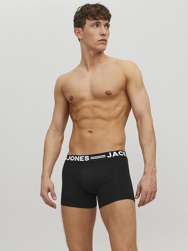 Thumbnail 2 de JACK & JONES Boxer Cintura - 3 Pack Negro XL