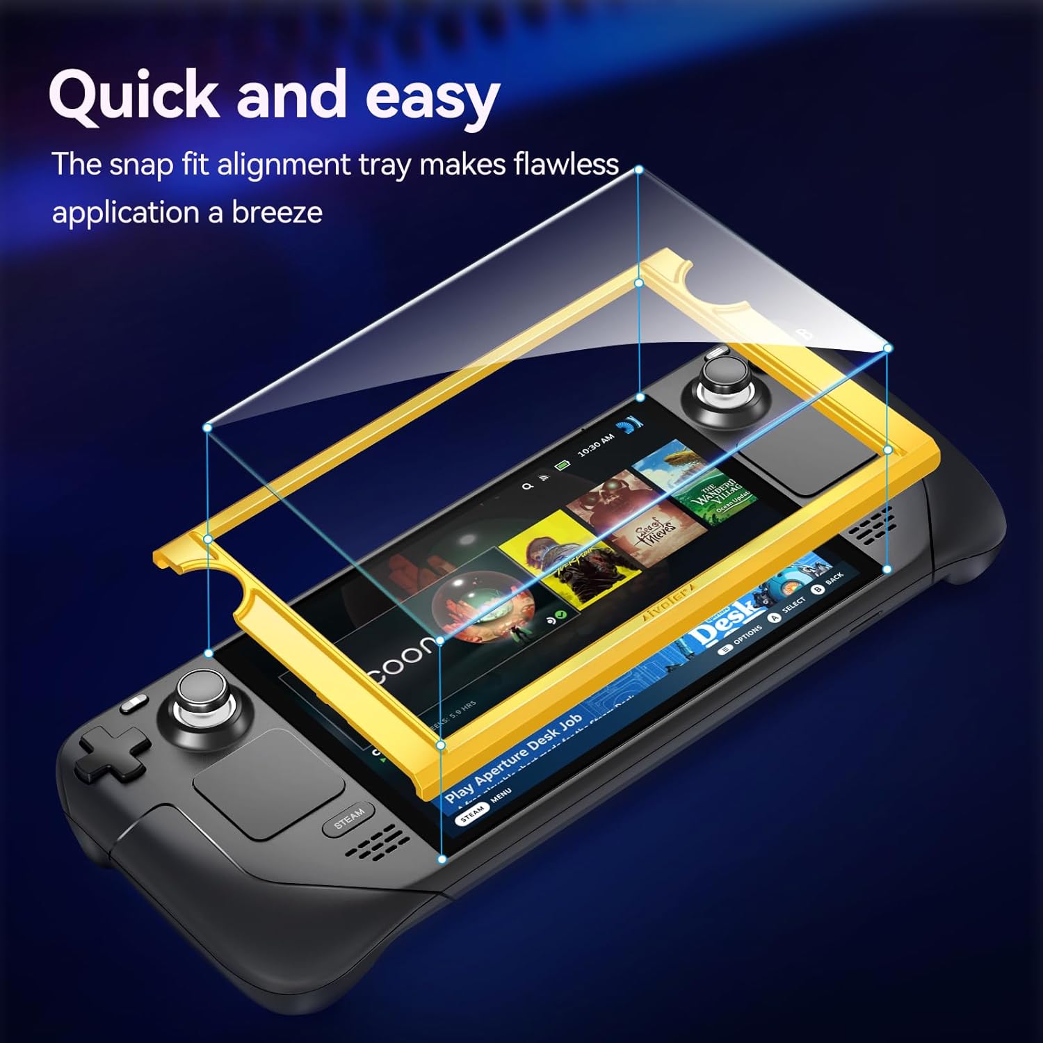 Thumbnail 1 de ivoler Screen Protector for Steam Deck 7"