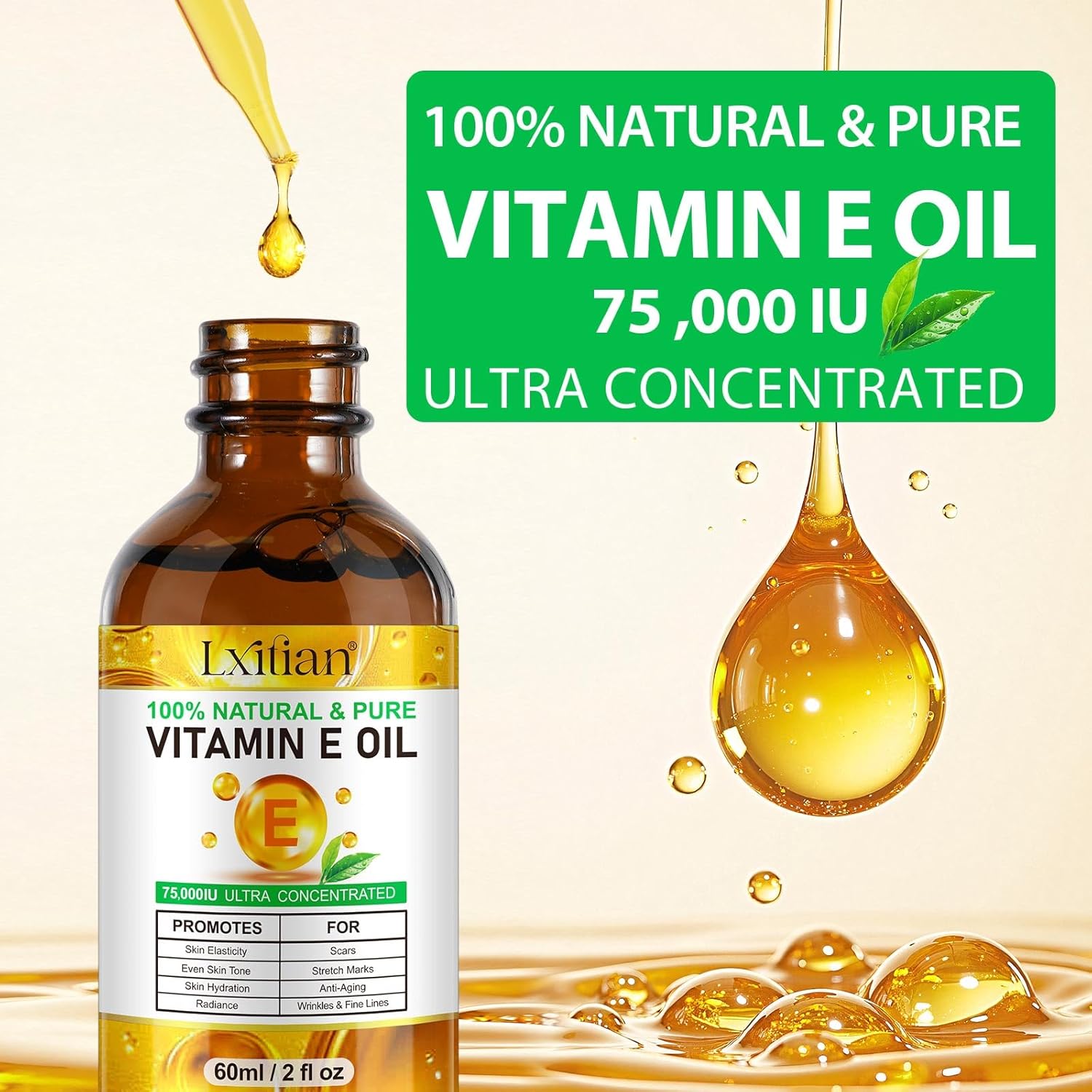 Thumbnail 5 de Vitamina E Líquida Pura 120 ML antienvejecimiento