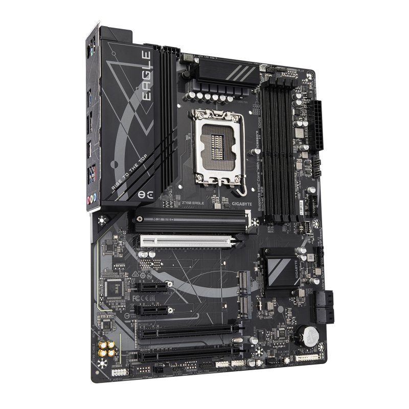 Detalle de Gigabyte Z790 Eagle: Placa base ATX LGA1700 DDR5 PCIe 5.0 con 3x M.2 y 2.5 GbE